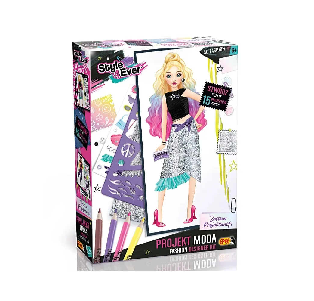Epee Projekt Moda Projektantki – zestaw kreatywny dla dziewczynek