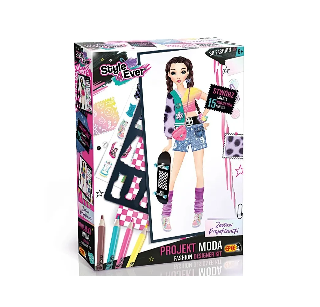 Epee Projekt Moda Projektantki zestaw kreatywny dla dziewczynek