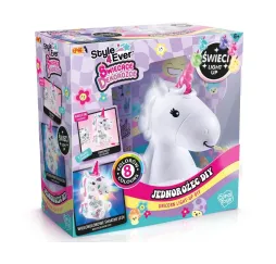 Epee Świecące Dekorożce Jednorożec DIY figurka dla dzieci