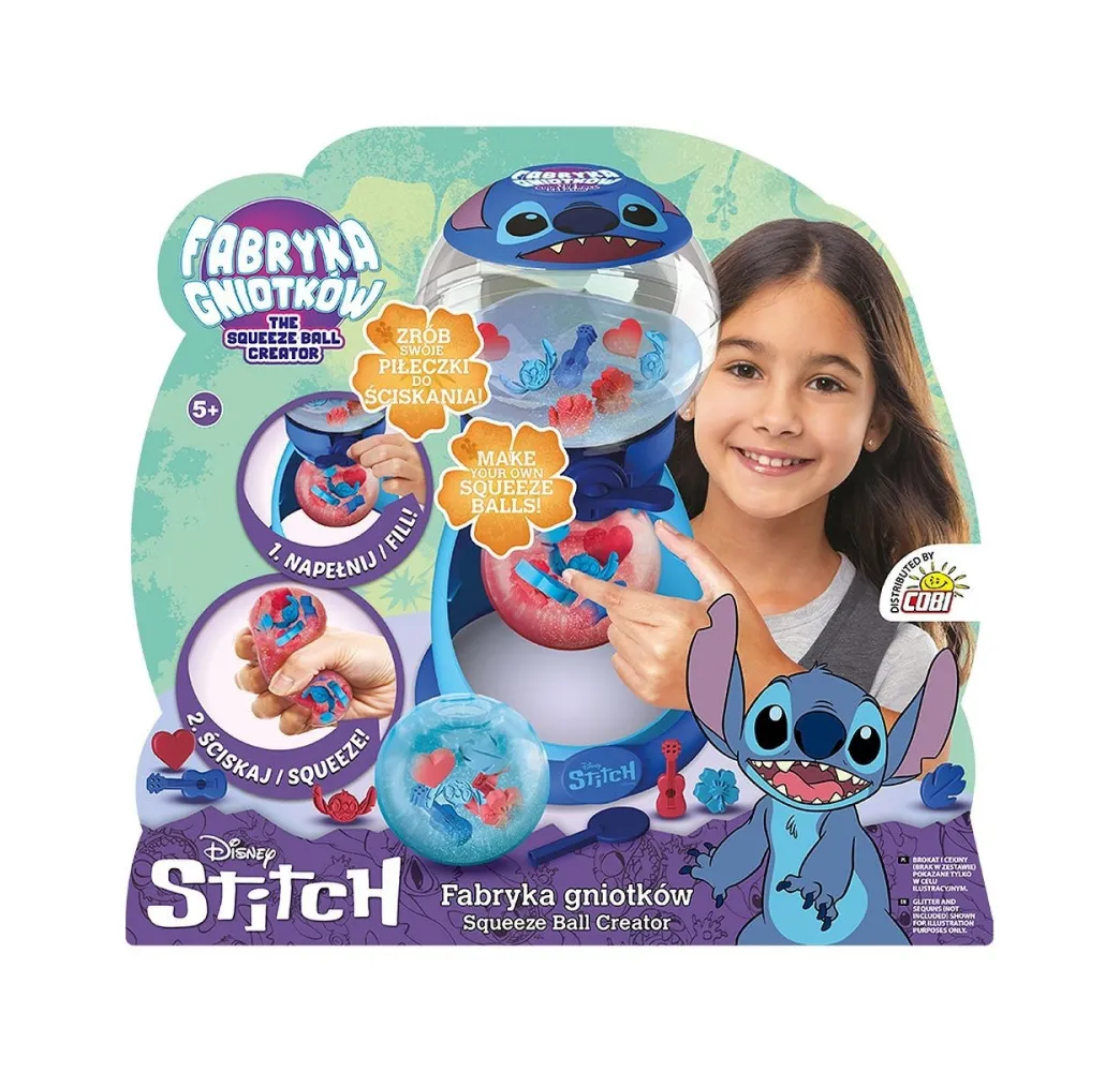 Fabryka Gniotków Stitch Cobi zestaw kreatywny 5+