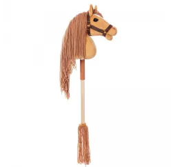 Koń na kiju Hobby Horse HOPPIHORSE A4 brązowy – Tootiny Pluszak