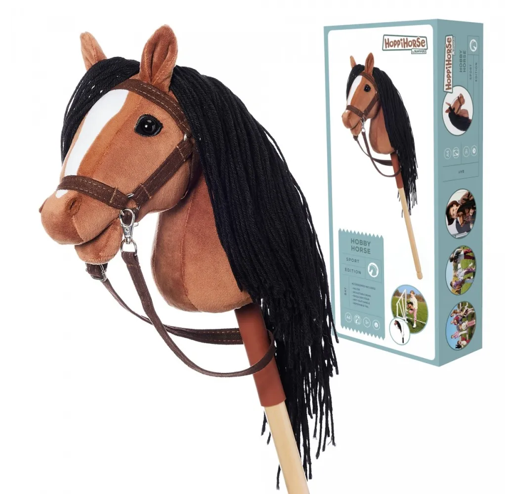 Hobby Horse HOPPIHORSE A4 Bay – pluszak na kiju Tootiny