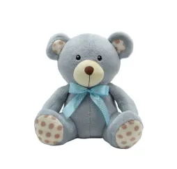 Tulilo Maskotka Miś kropek szary 30 cm – przytulanka dla dzieci