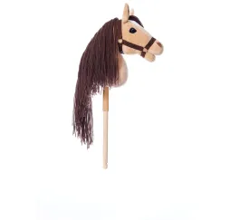 Tootiny Hobby Horse beżowy – pluszak na kiju A3