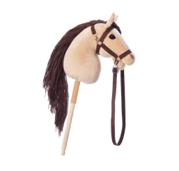 Tootiny Hobby Horse beżowy – pluszak na kiju A3