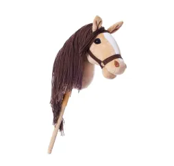Tootiny Hobby Horse beżowy – pluszak na kiju A3