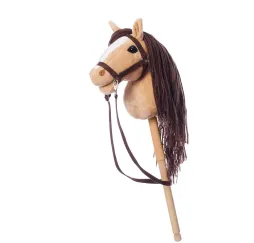 Tootiny HOPPIHORSE A4 beżowy koń na kiju 3+
