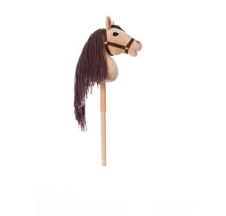 Tootiny HOPPIHORSE A4 beżowy koń na kiju 3+