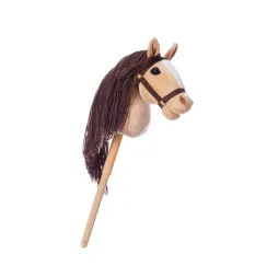 Tootiny HOPPIHORSE A4 beżowy koń na kiju 3+