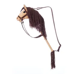 Tootiny HOPPIHORSE A4 beżowy koń na kiju 3+
