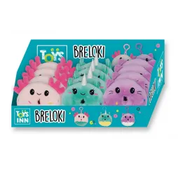 Stnux Brelok Donut pluszowy – maskotki do plecaka 3+