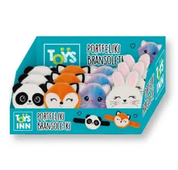 Stnux Pluszowy Portfelik bransoletka – maskotka dla dzieci 3+