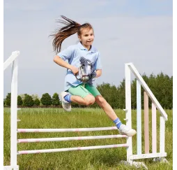 Hobby Horse HOPPIHORSE szary na kiju Tootiny