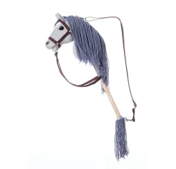 Hobby Horse HOPPIHORSE szary na kiju Tootiny