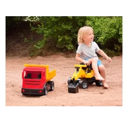 Lena Wywrotka 61 cm – wytrzymały pojazd dla chłopców 3+