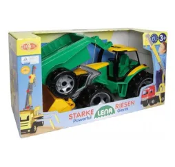 Lena Ciągnik z łyżką i przyczepką zabawka dla chłopców 3+