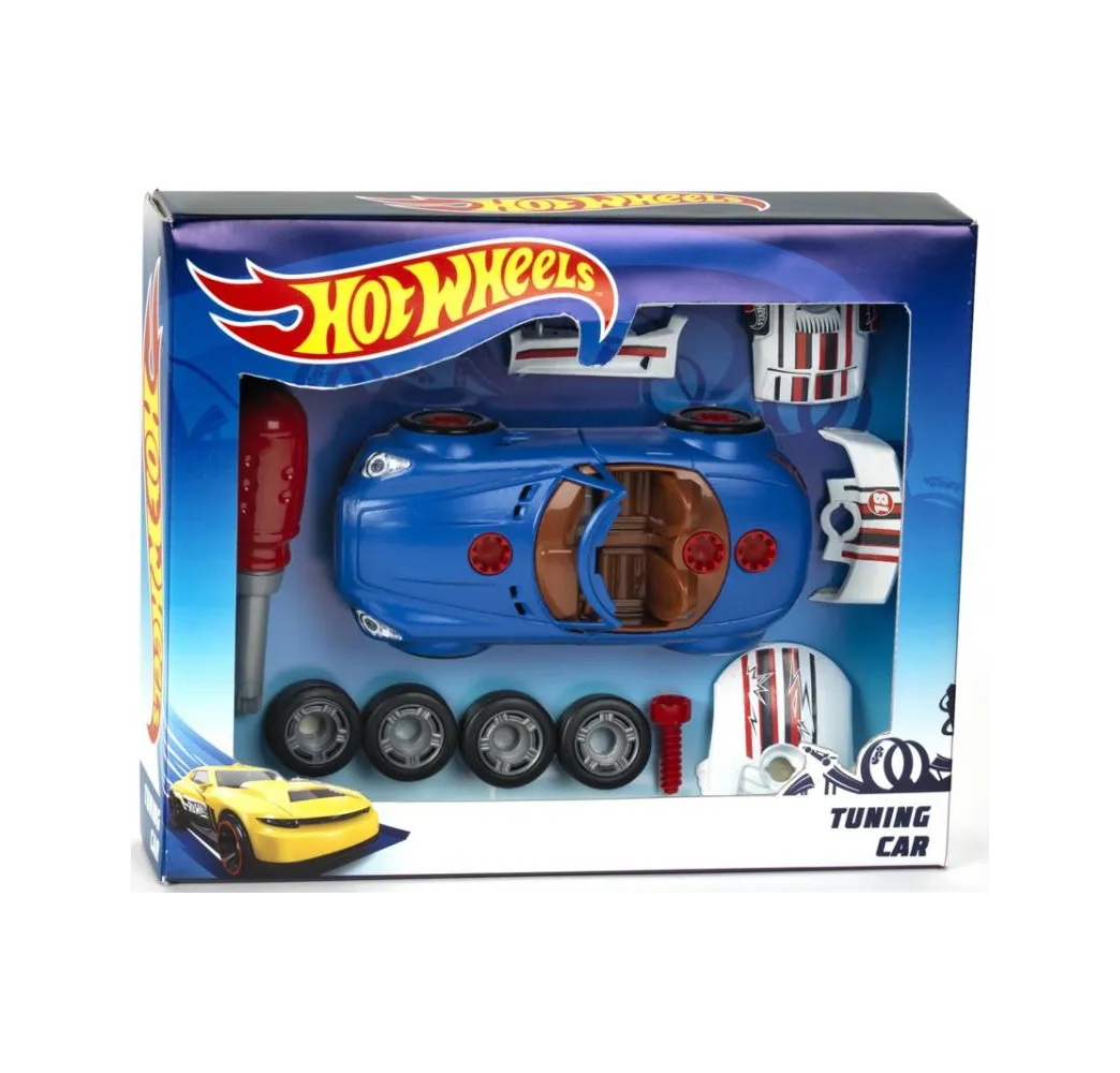 Klein Zestaw do tuningu Hot Wheels – kreatywne pojazdy 3+