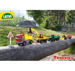 Wywrotka Lena 22 cm – zabawka pojazd dla chłopców 2+