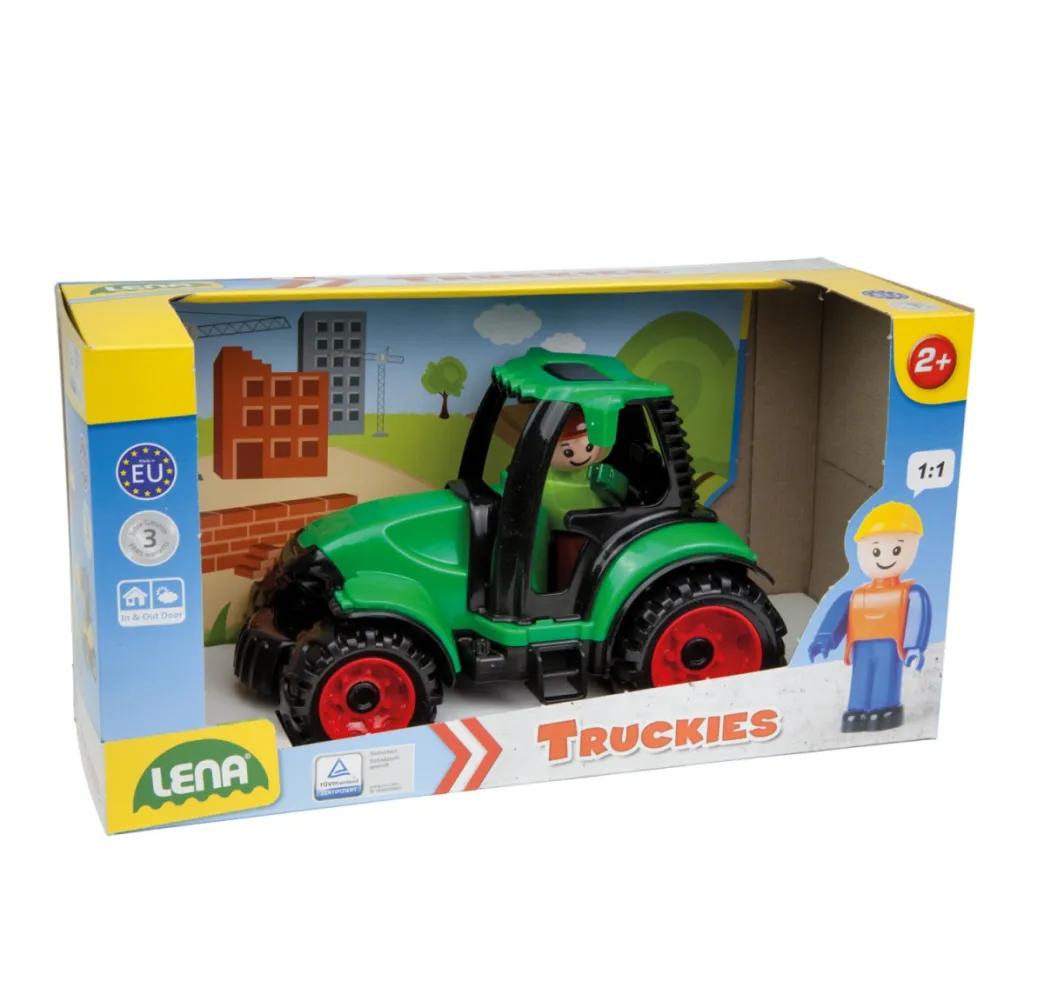 Lena Truckies Traktor 17 cm – wytrzymała zabawka pojazd