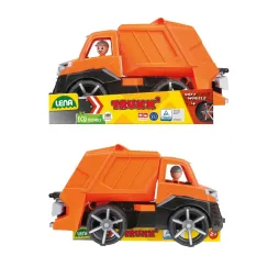 Lena Truxx2 Śmieciarka dla dzieci – trwały pojazd zabawkowy