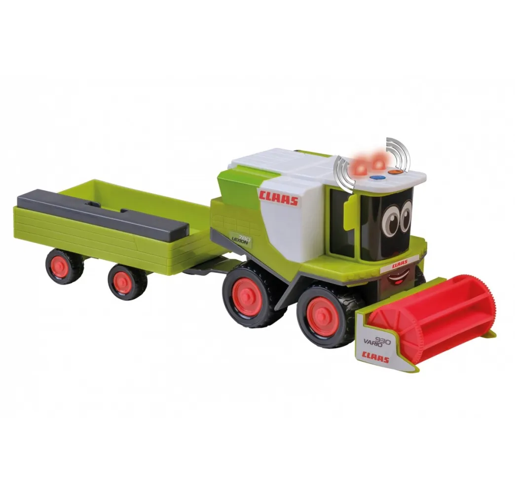 Malik Kombajn Claas z przyczepą – zabawka pojazd dla dzieci