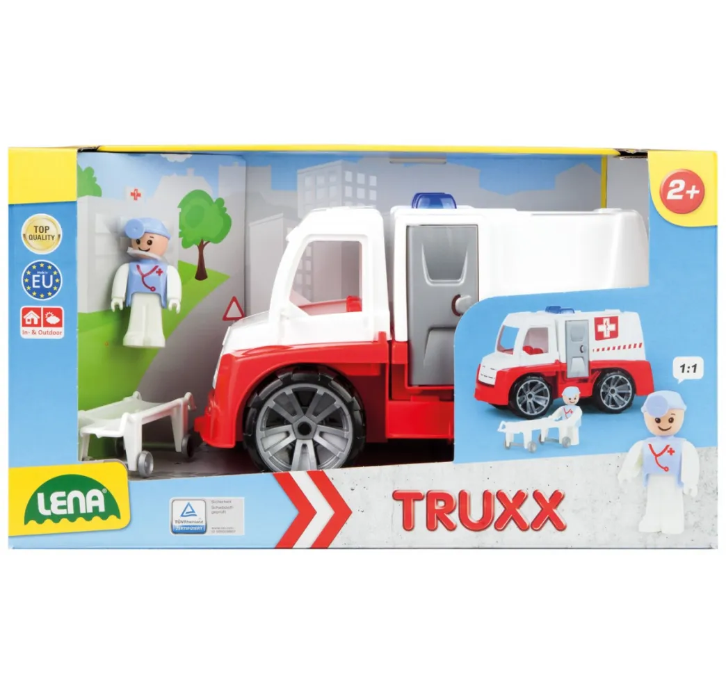 Lena Samochód Ambulans z akcesoriami Pojazdy dla dzieci