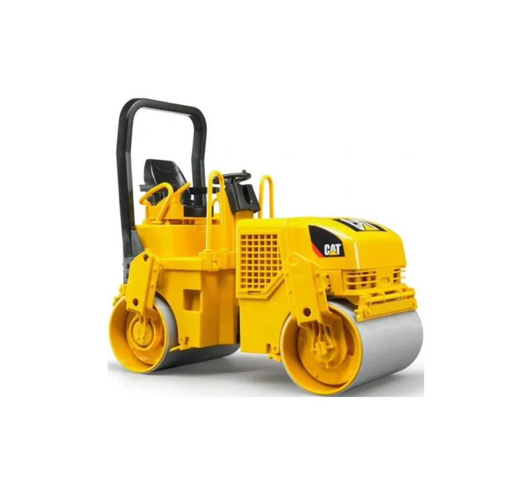 Bruder Pojazd Sprzężony Cat – walec budowlany dla dzieci 3+