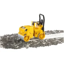 Bruder Pojazd Sprzężony Cat – walec budowlany dla dzieci 3+