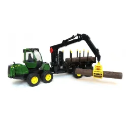 Bruder Ładowacz John Deere 1210E z chwytakiem