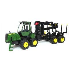 Bruder Ładowacz John Deere 1210E z chwytakiem