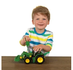 Klein Traktor John Deere do skręcania z przyczepami modelarz