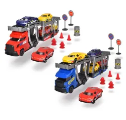 Dickie City zestaw z lawetą i autami dla dzieci 3+