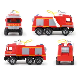Lena Straż Pożarna Actros 63 cm – zabawka pojazd dla chłopca