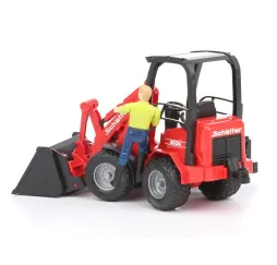 Bruder Ładowarka Schaffer Hoflader z figurką – pojazdy dla dzieci