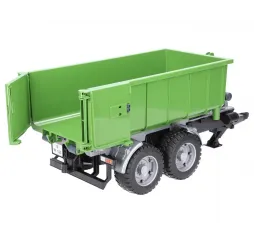 Bruder Przyczepa z kontenerem do traktorów – zabawka pojazd