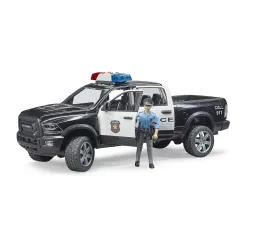 Bruder Dodge RAM 2500 Policja z figurką – pojazd policyjny 4+