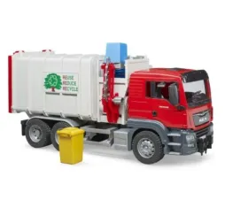 Bruder Pojazd Śmieciarka z bocznym załadunkiem – pojazdy dla dzieci