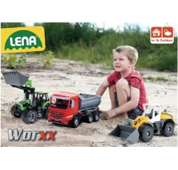 Lena Wywrotka Worxx 45 cm – solidna zabawka dla chłopców