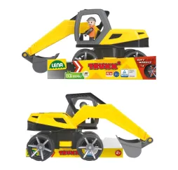 Lena Pojazd Truxx2 Koparka dla chłopców – zabawka pojazd