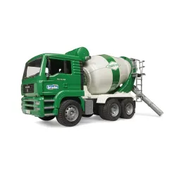 Bruder Betoniarka MAN TGA biało-zielona pojazd budowlany 3+