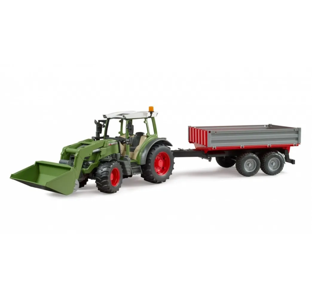 Bruder Fendt Vario 211 z ładowaczem – traktor zabawka dla dzieci
