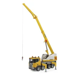 Bruder Scania Super 560R ciężarówka z dźwigiem – pojazdy 4+