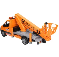 Bruder Mercedes Sprinter z podnośnikiem – pojazd budowlany 4+