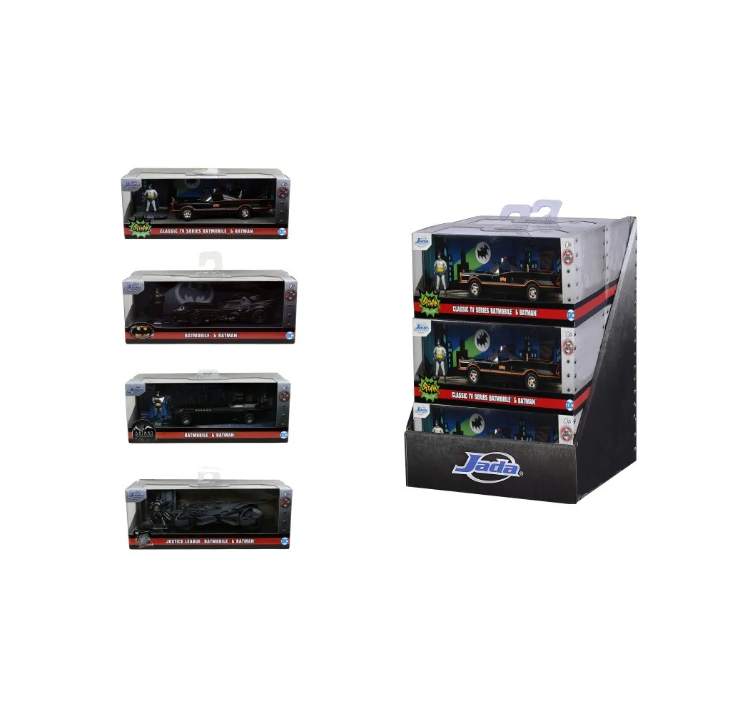 Batman Batmobile 1:32 z figurką – pojazd metalowy Jada Toys