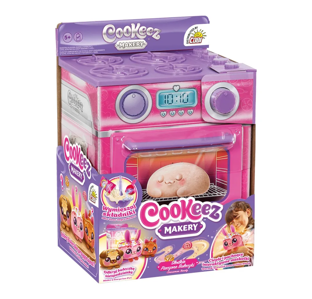 COOKEEZ MAKERY Pieczone Bułeczki maskotka interaktywna Cobi