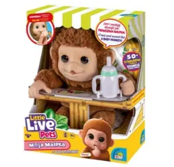 Cobi Little Live Pets Małpka interaktywna dla dzieci 4+