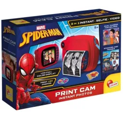 Aparat Spiderman dla dzieci Lisciani z funkcją selfie 5+