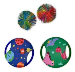 Askato Zestaw do odbijania zabawka sportowa dla dzieci 3+