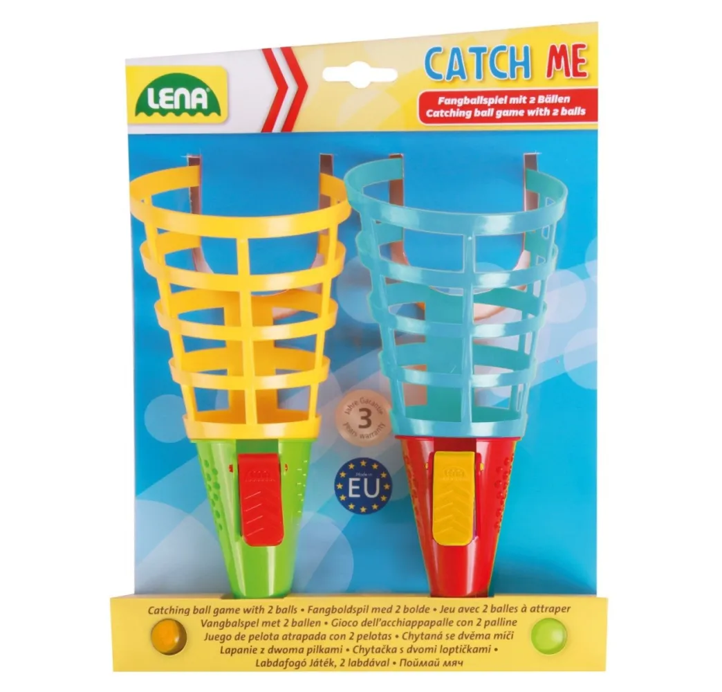 Lena Złap piłkę dwupak zabawka sportowa dla dziewczynek