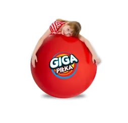 Epee Giga Piłka czerwona zabawka sportowa dla dzieci 6+